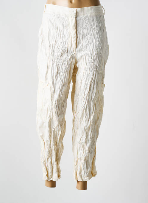 Pantalon 7/8 beige OZAI N KU pour femme