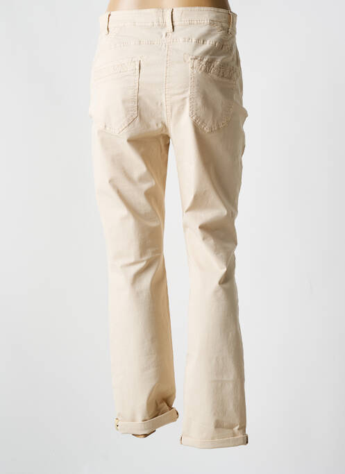 Pantalon droit beige RECOVER C.C. femme