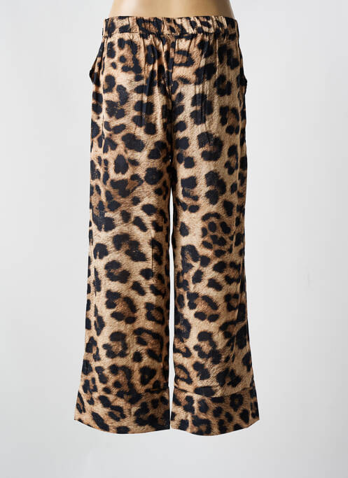 Pantalon droit marron LOLA CASADEMUNT pour femme