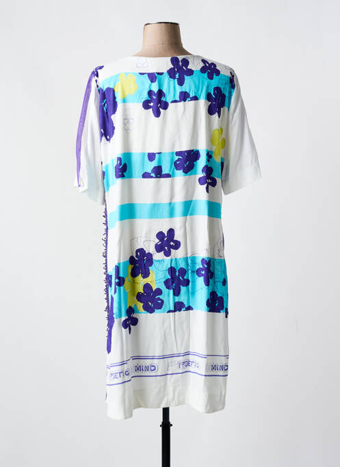 Robe mi-longue blanc ELISA CAVALETTI pour femme