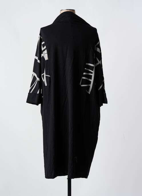 Robe mi-longue noir OZAI N KU femme