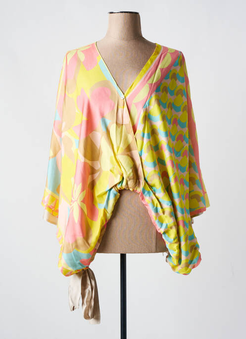 Top jaune TRICOT CHIC pour femme