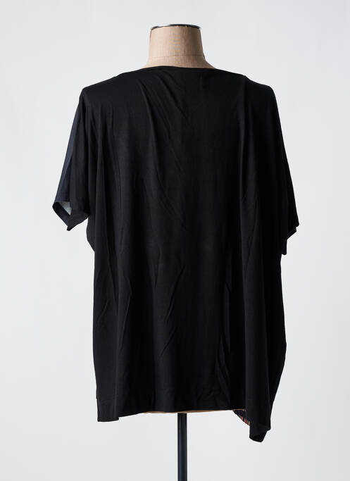 T-shirt noir OZAI N KU pour femme