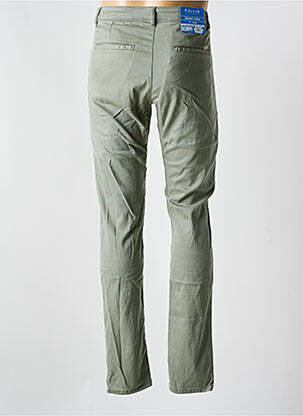 Pantalon chino stretch taille normale vert fonce PULL IN homme