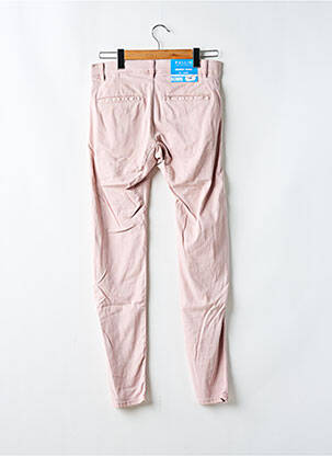 Pantalon chino stretch taille normale rose PULL IN homme