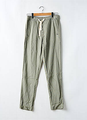 Pantalon chino stretch taille normale vert PULL IN homme