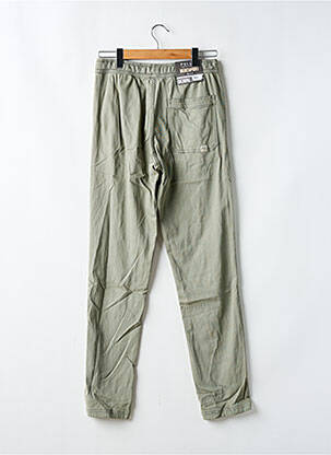 Pantalon chino stretch taille normale vert PULL IN homme