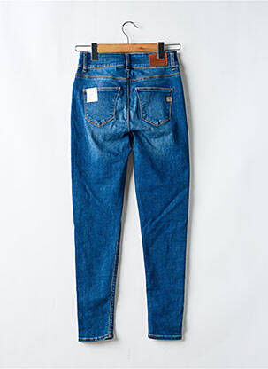Jeans coupe slim stretch taille normale bleu FRACOMINA femme