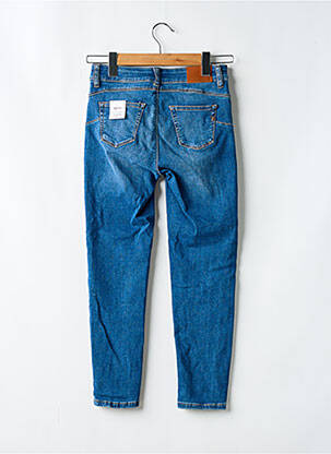 Pantacourt stretch taille normale bleu FRACOMINA femme