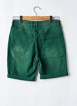 Short tissage popeline taille normale vert WAXX homme