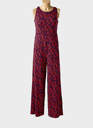 Combi-pantalon coupe cintrée sans manche violet SURKANA femme