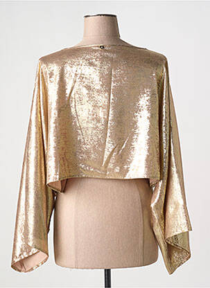 Blouse col rond manches longues or GOA GOA femme