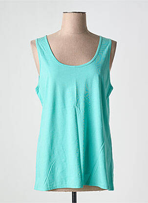 Débardeur coupe droite sans manche bleu RAGWEAR femme