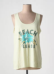 Débardeur coupe droite sans manche vert RAGWEAR femme