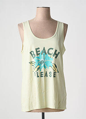 Débardeur coupe droite sans manche vert RAGWEAR femme