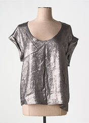 Blouse marron PLEASE pour femme seconde vue