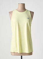 Débardeur jaune NEW BALANCE pour femme seconde vue