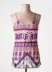 Top violet LAUREN VIDAL pour femme seconde vue