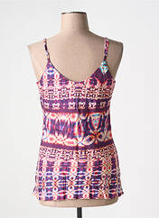 Top violet LAUREN VIDAL pour femme seconde vue