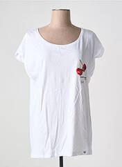 T-shirt blanc PLEASE pour femme seconde vue