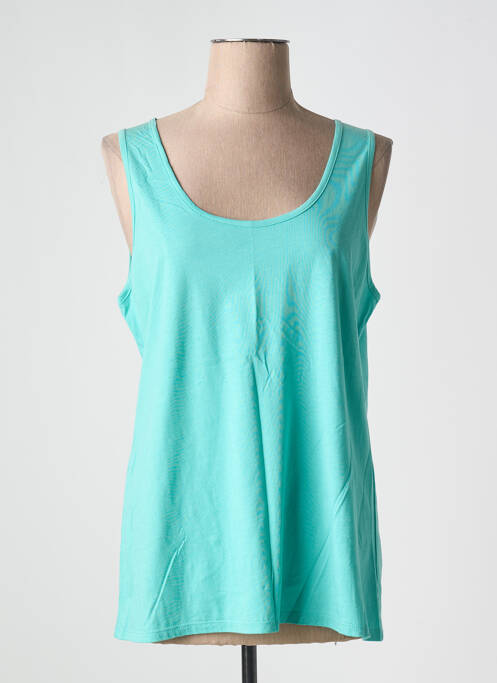 Débardeur coupe droite sans manche bleu RAGWEAR femme