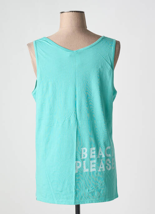 Débardeur coupe droite sans manche bleu RAGWEAR femme
