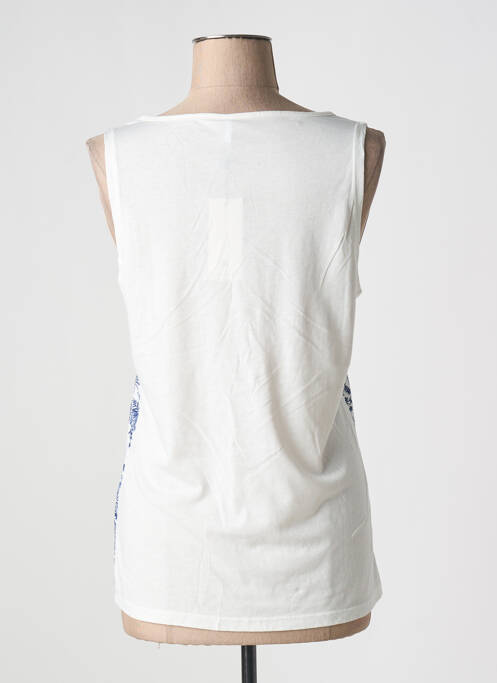 Débardeur blanc SUN VALLEY pour femme