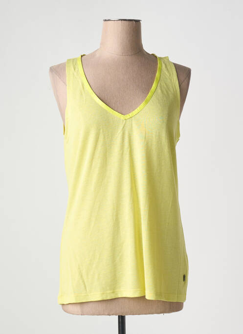 Débardeur jaune SUN VALLEY pour femme