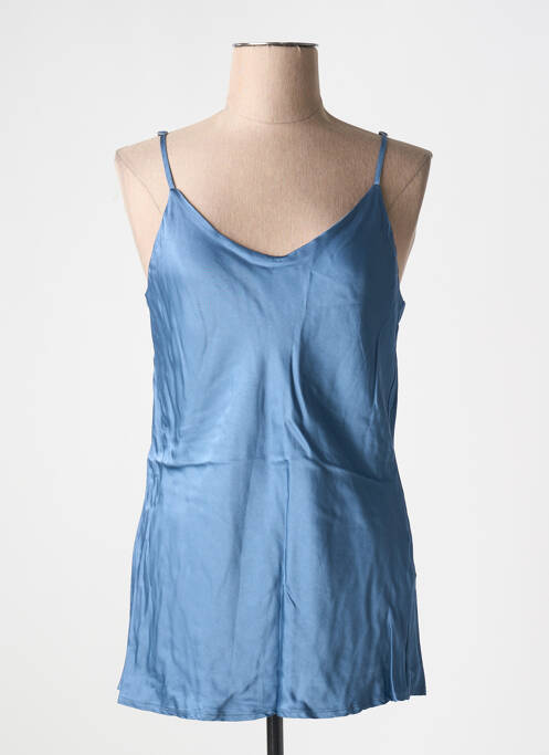 Top bleu LAUREN VIDAL pour femme