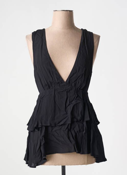 Top noir FRACOMINA pour femme
