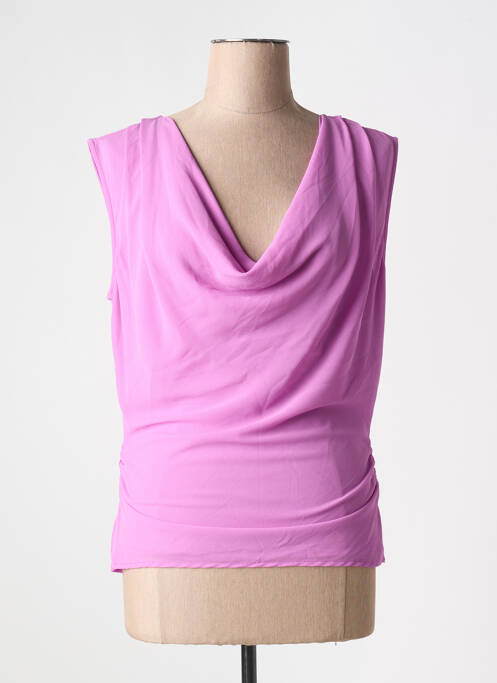 Top violet FRACOMINA pour femme