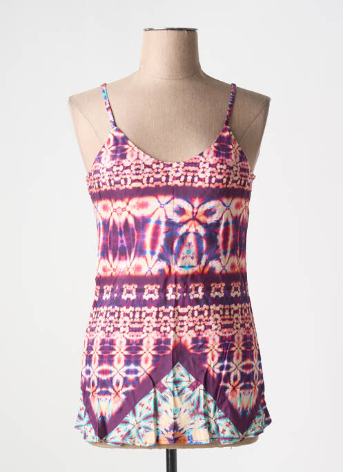 Top violet LAUREN VIDAL pour femme