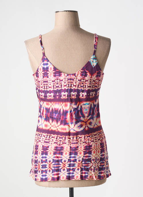 Top violet LAUREN VIDAL pour femme