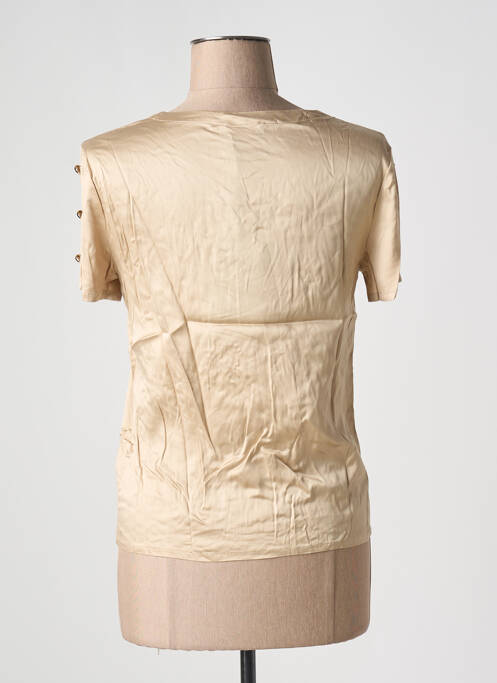 T-shirt beige FRACOMINA pour femme