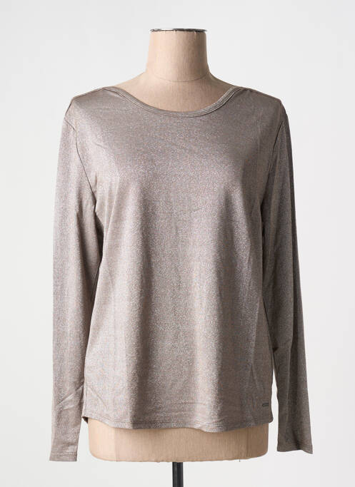 T-shirt marron SUN VALLEY pour femme