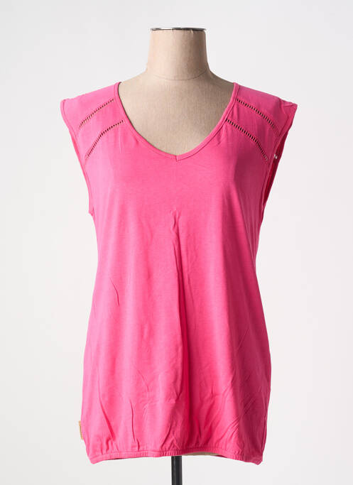 T-shirt rose RAGWEAR pour femme