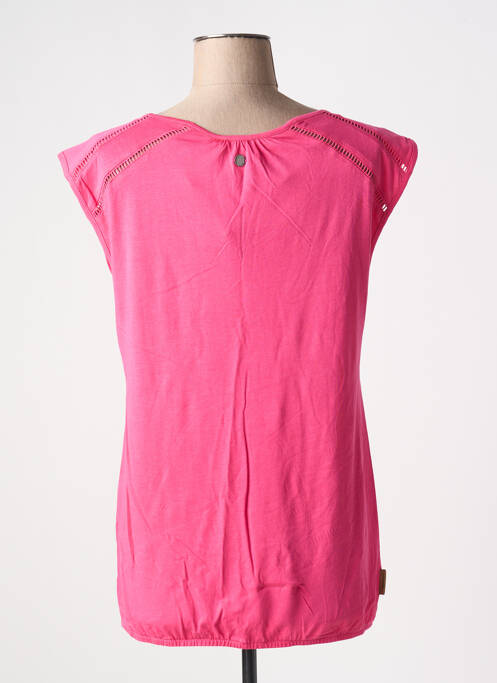 T-shirt rose RAGWEAR pour femme