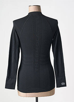 Sous-pull stretch manches longues noir DAMART femme