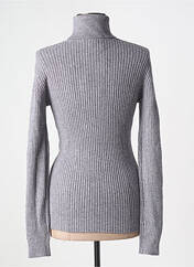 Pull col roulé gris FRACOMINA pour femme seconde vue