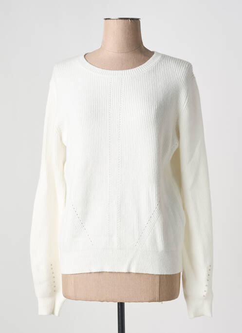 Pull blanc FRACOMINA pour femme