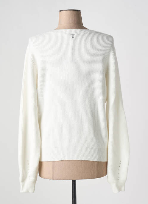 Pull blanc FRACOMINA pour femme