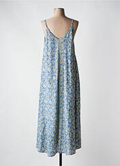 Robe longue bleu LAUREN VIDAL pour femme seconde vue