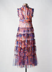 Robe longue rose GOA GOA pour femme seconde vue