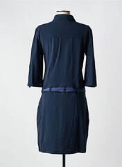 Robe mi-longue bleu HBT pour femme seconde vue