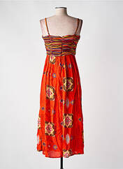 Robe mi-longue orange SURKANA pour femme seconde vue