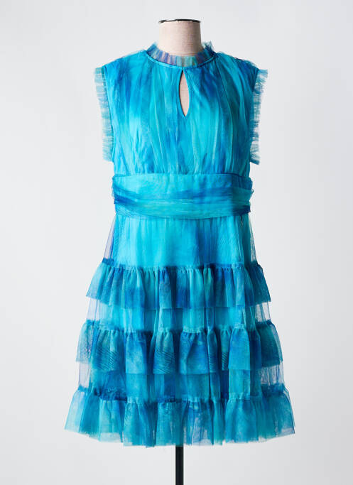 Robe courte bleu GOA GOA pour femme