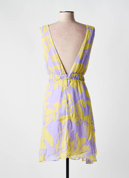 Robe courte jaune FRACOMINA pour femme