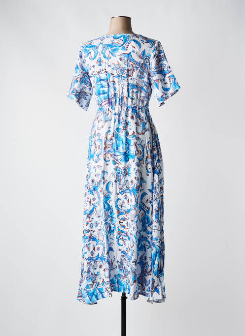 Robe longue bleu SURKANA pour femme