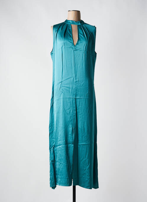 Robe longue vert LAUREN VIDAL pour femme
