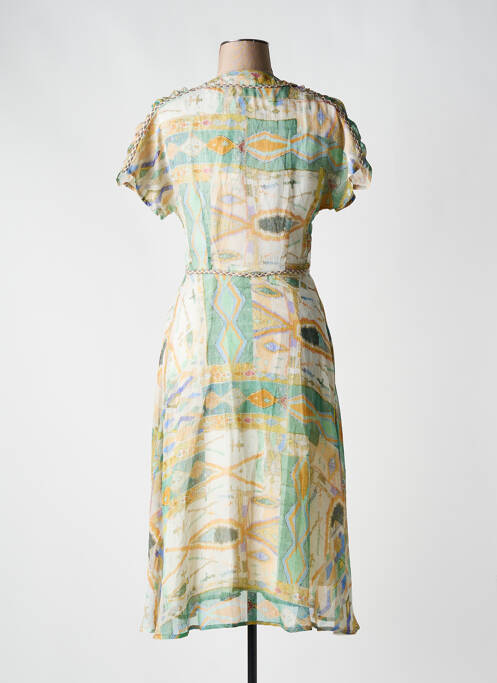 Robe mi-longue beige GOA GOA pour femme